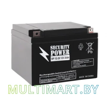 Аккумуляторная батарея Security Power SP 12-26 12V/26Ah